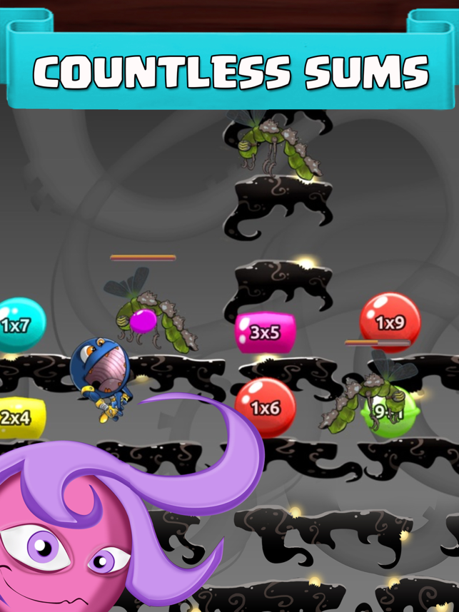 ‎Monster Maths 2 School: ภาพหน้าจอของเกม