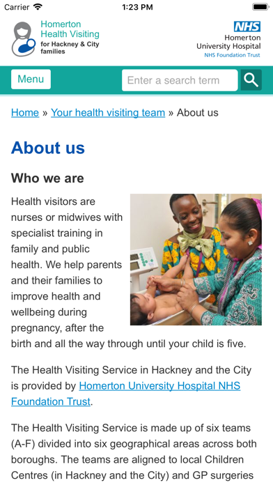 Homerton Health Visiting screenshot 4