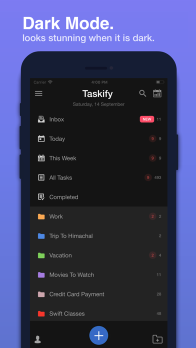 Taskify: To-do List & Tasks iPhone screenshot 6 - Productivity app