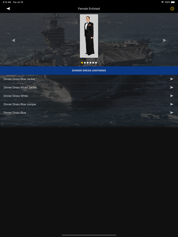 Screenshot #5 pour MyNavy UNIFORMS