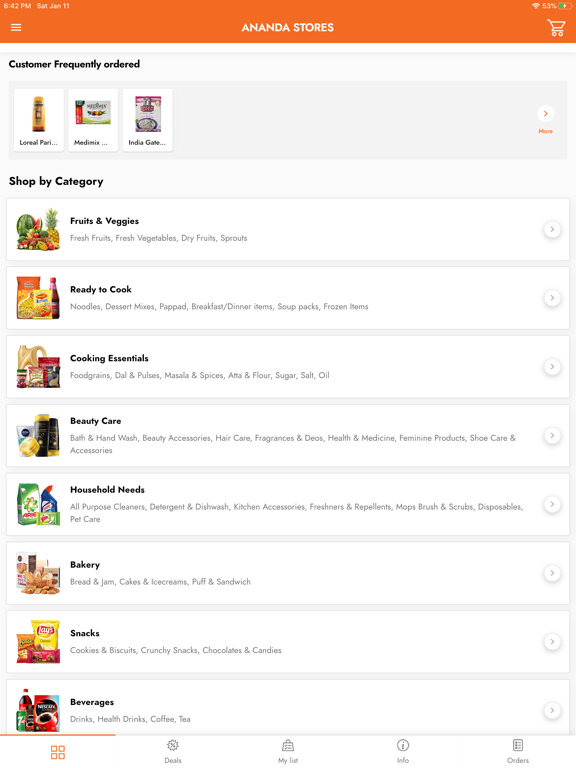 Screenshot #4 pour ANANDA STORES