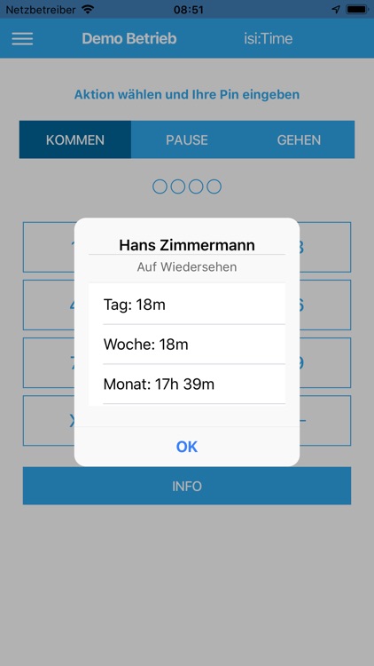 isi:Time Zeiterfassung screenshot-4