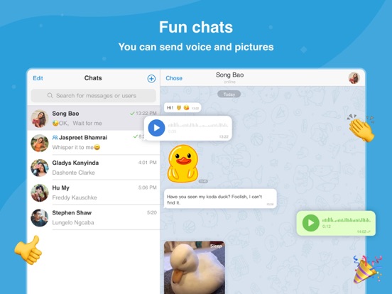 Screenshot #4 pour POP - Chat to the future