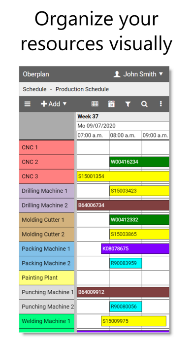 Screenshot 2 of Oberplan - Resource Planner App