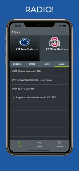 Game screenshot Penn State Football Schedules apk