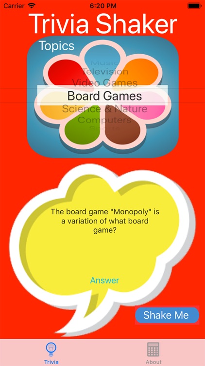 TriviaShaker