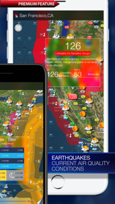 Weather Alert Map PUSH screenshot