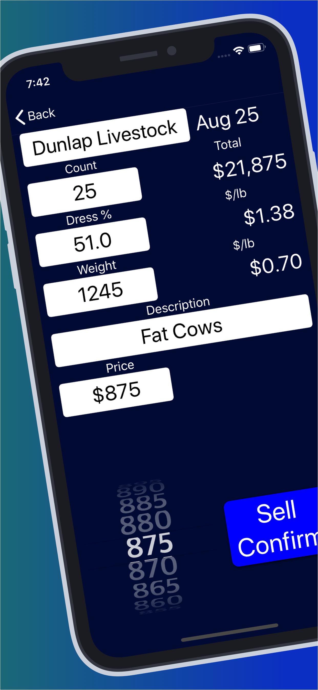 Stock-Sale Calculator