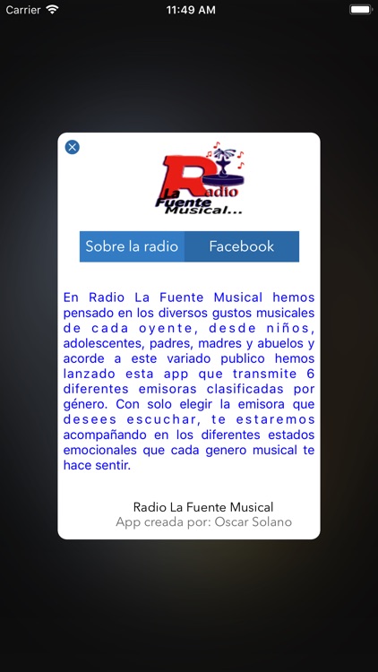 Radio La Fuente Musical by Oscar Solano