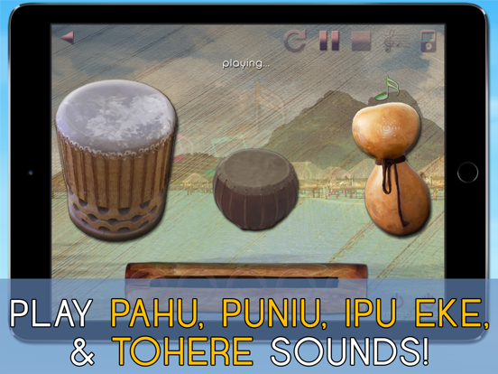 Screenshot #5 pour i Play My Hawaian Drums Fun