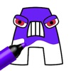 Icon Coloring Hero Alphabet ASMR