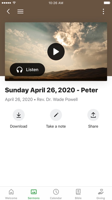 First UMC Victoria, TX Screenshot