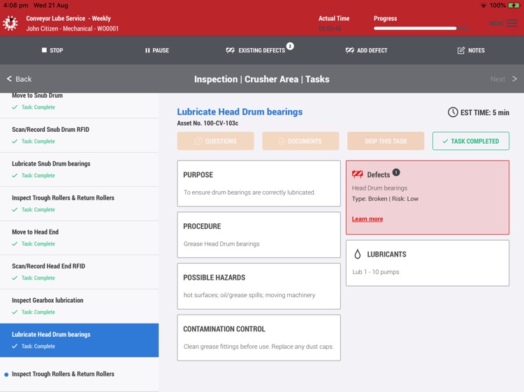 RouteMaintenance Service