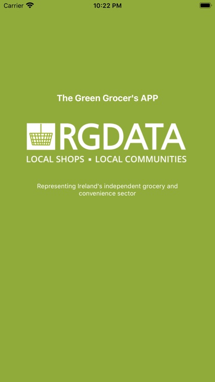 The RGDATA Green Grocers App