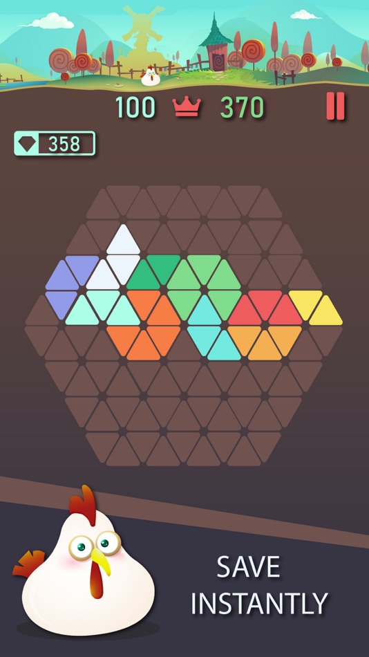#5. Trigon : Triangle Block Puzzle (iOS) 由: IEC GLOBAL PTY LTD