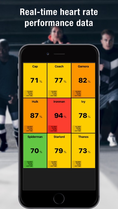 Squad Heart Rate Screenshot
