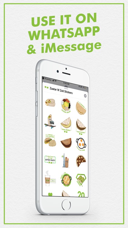 Zaatar w Zeit Stickers