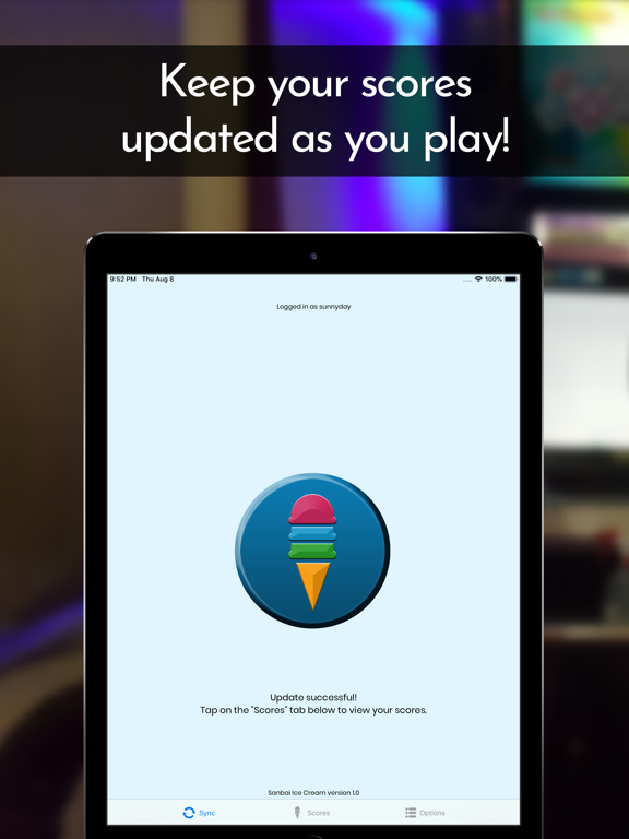 Sanbai Ice Cream iPad screenshot 1 - Utilities app