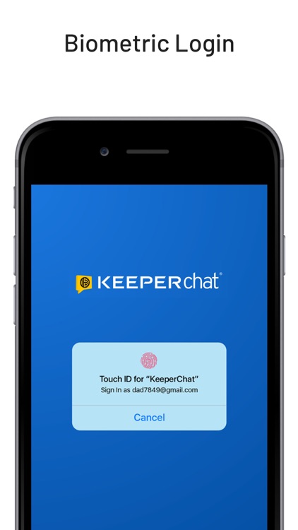 KeeperChat Encrypted Messenger screenshot-0