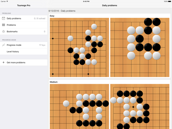 Tsumego Pro (Go problems) iPad app afbeelding 2