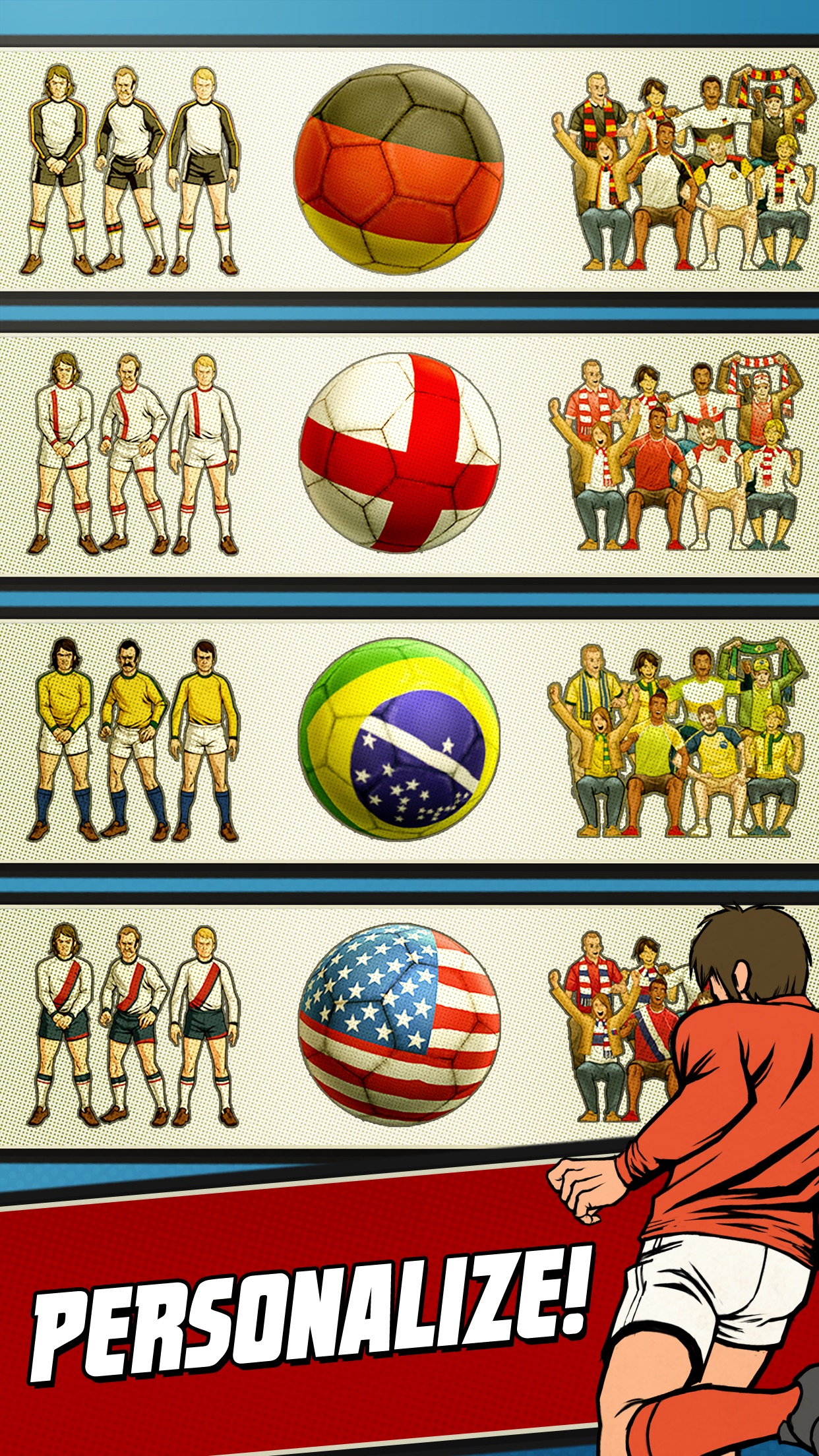 Screenshot do app Flick Kick Football