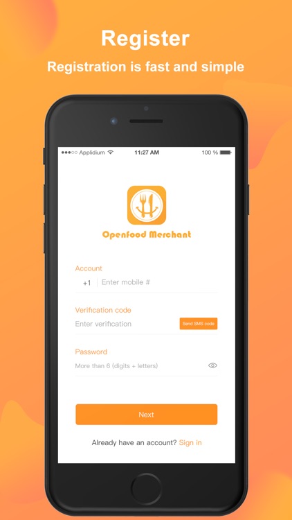 Openfood Merchant