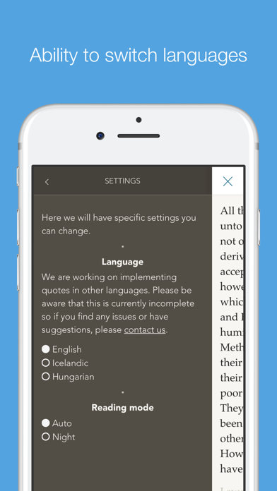 Intone – The Bahá'í Writings iPhone screenshot 5 - Reference app