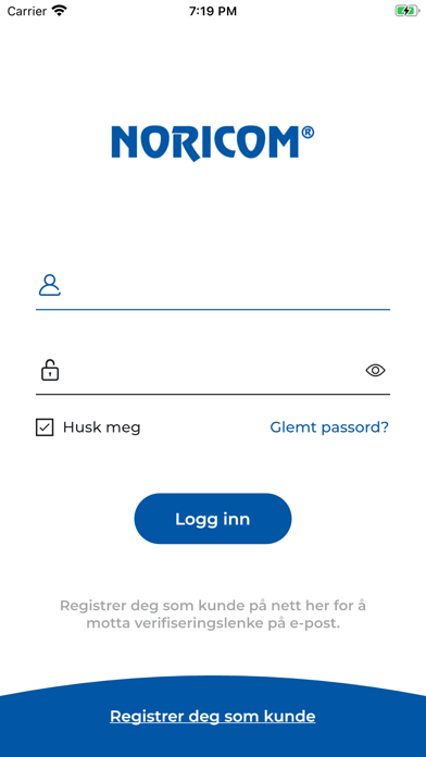 Screenshot 2 of Noricom Kundeapp App