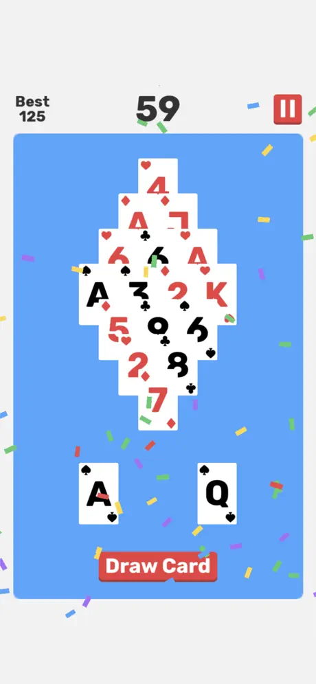 Endless Pyramid Solitaire
