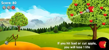 Apple Shooter Knockdown