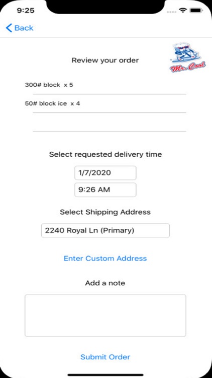 Mr. Cool by Emergency Ice