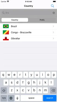 Dialing Code iPhone image 2