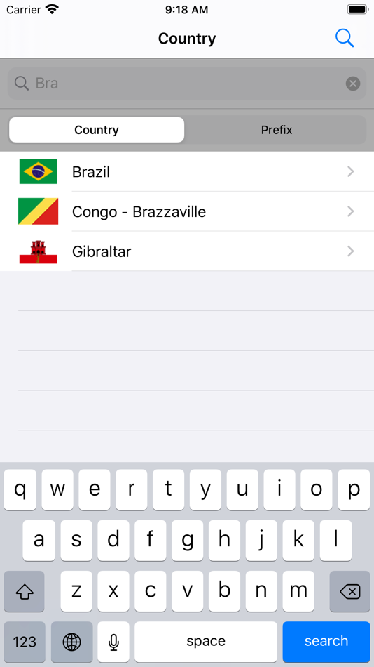 #2. Dialing Code (iOS) 由: LionsApp di Nallbati Elton