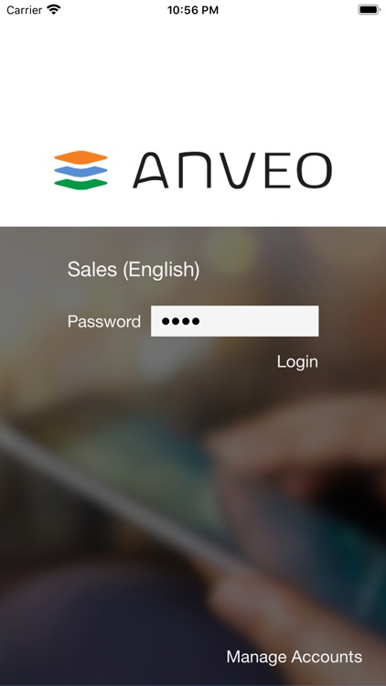 Anveo Mobile App Classic