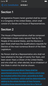 Patriot App (US Constitution) screenshot