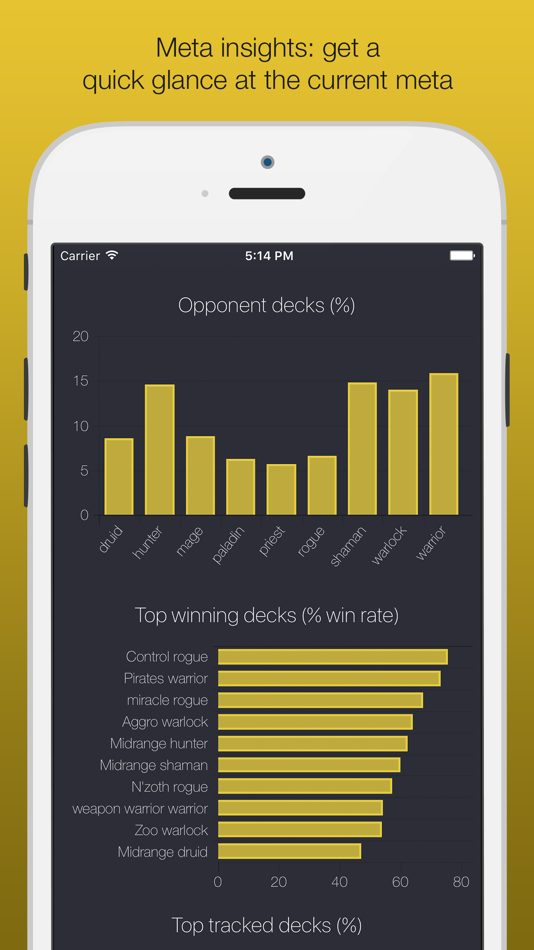 #5. Trackstone - Deck tracker (iOS) 由: Fabio Bassan