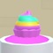 Dive the item into buckets to paint it and match the layer colors of the template