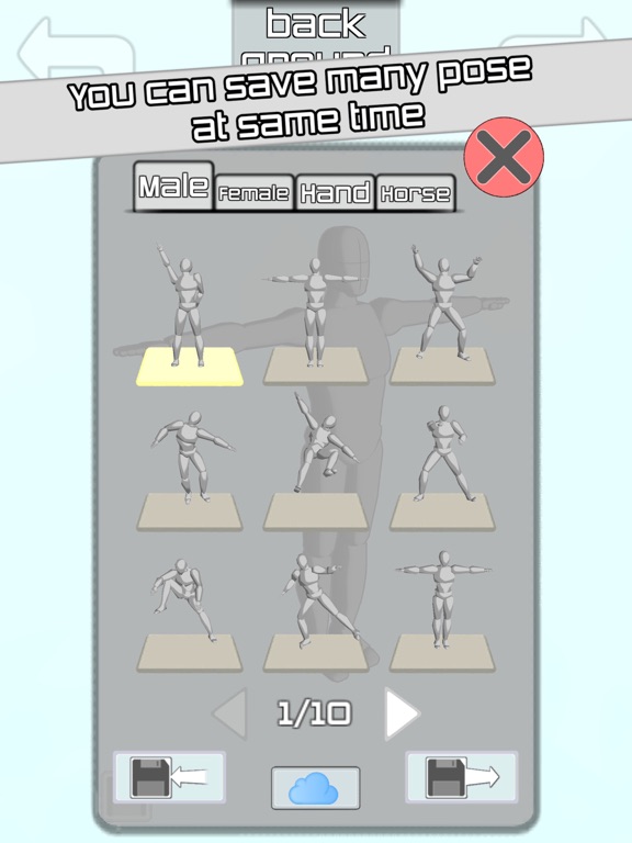 Make A Pose iPad screenshot 4 - Entertainment app
