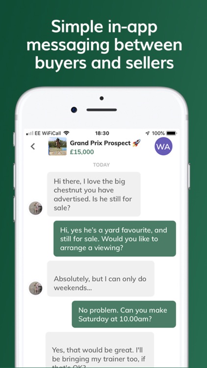 Whickr Buying & Selling Horses