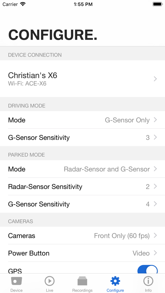 #5. Advanced Car Eye 2.0 (iOS) 由: BMW
