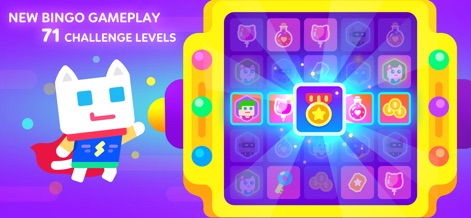 Super Phantom Cat 2 - 이 게임은 빛나는 메달이 있는 빙고 보드와 망토를 두른 아리 왕자 캐릭터로 새로운 도전을 제시합니다.