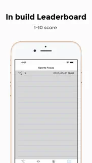 sports concentration test iphone resimleri 4