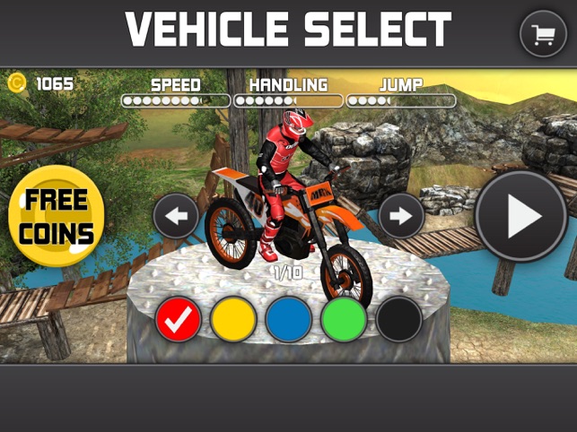 Bike Trials Offroad, game for IOS