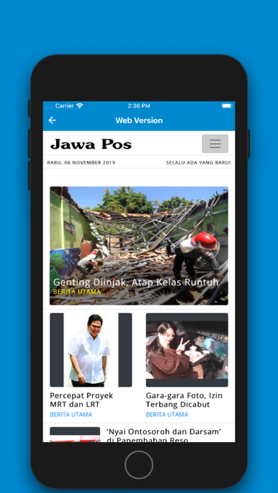 Koran Jawa Pos Digital Screenshot