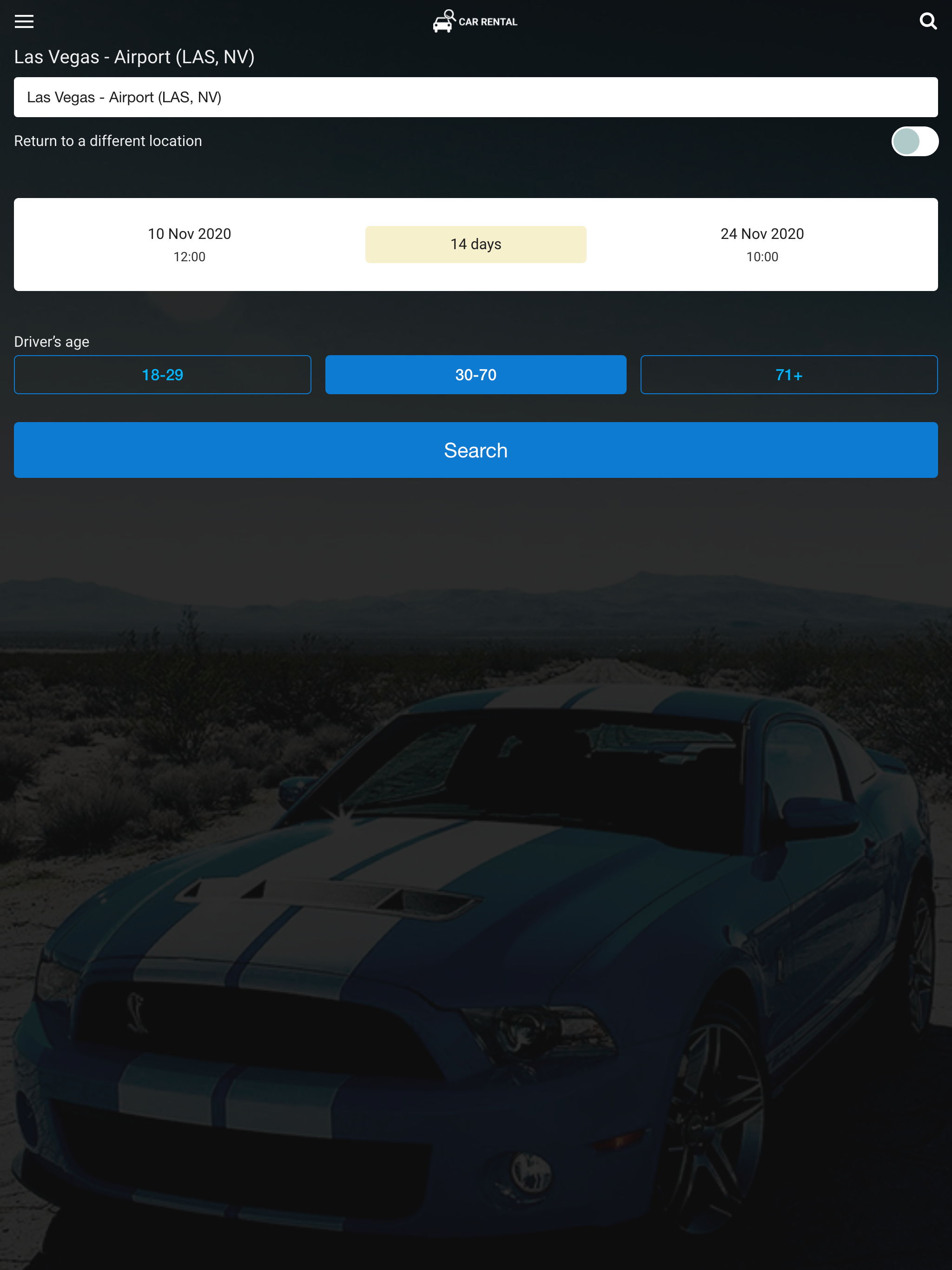 Car rental 24h. Compare prices screenshot 13