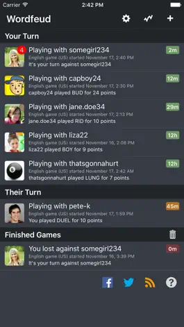 Game screenshot Wordfeud apk
