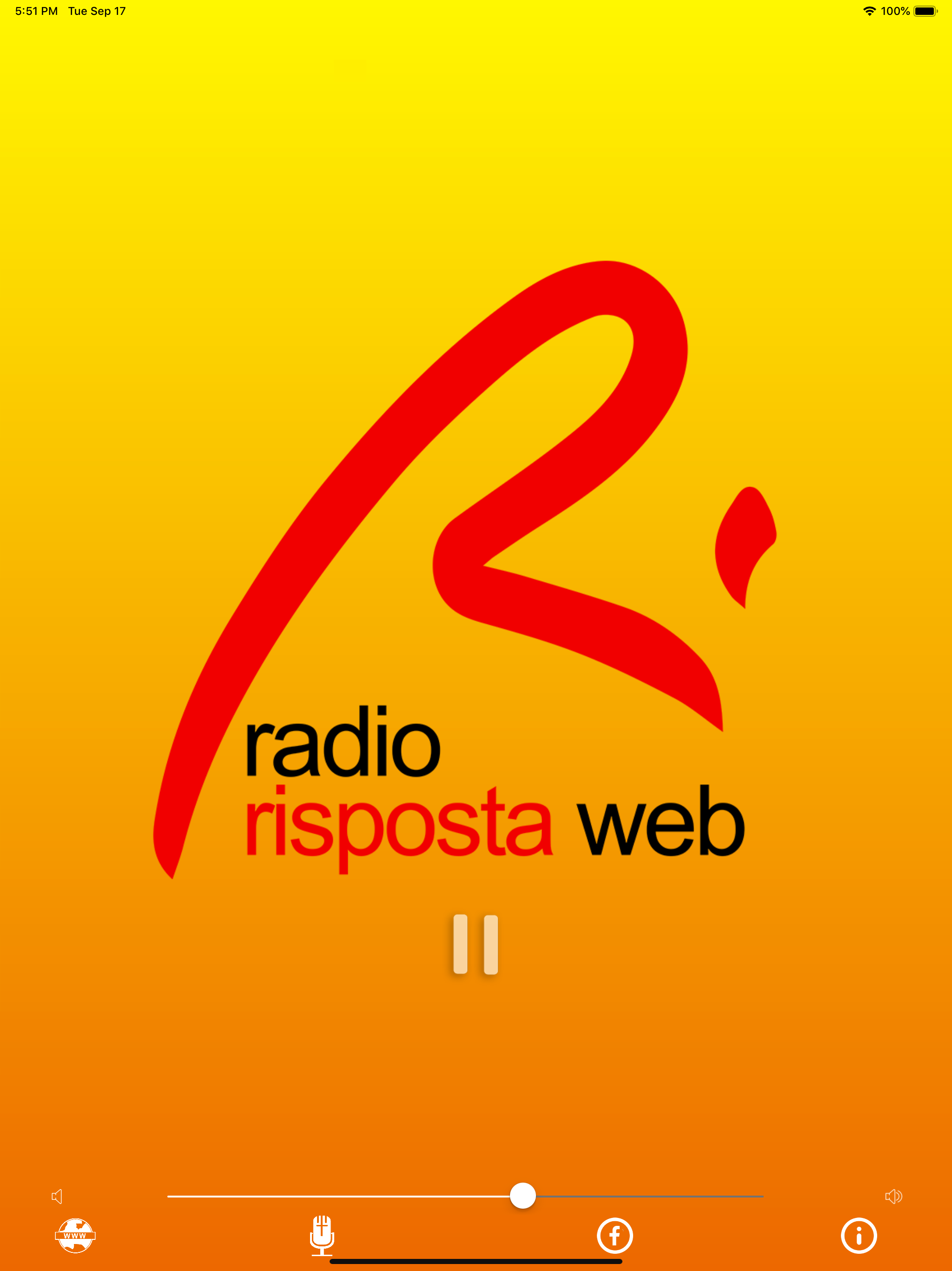 Radio Risposta Web screenshot 3