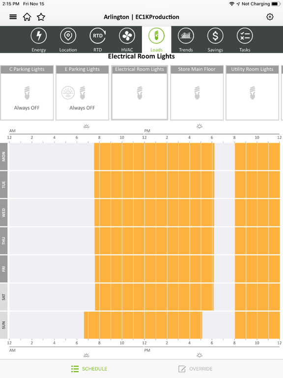 Lime Energy Manager Mobile iPad screenshot 3 - Business app