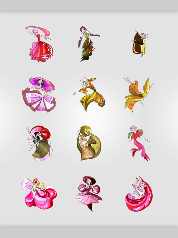 Screenshot #6 pour Dancers on stickers
