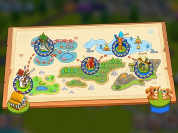 Golden Farm: Fun Farming Game iPad screenshot